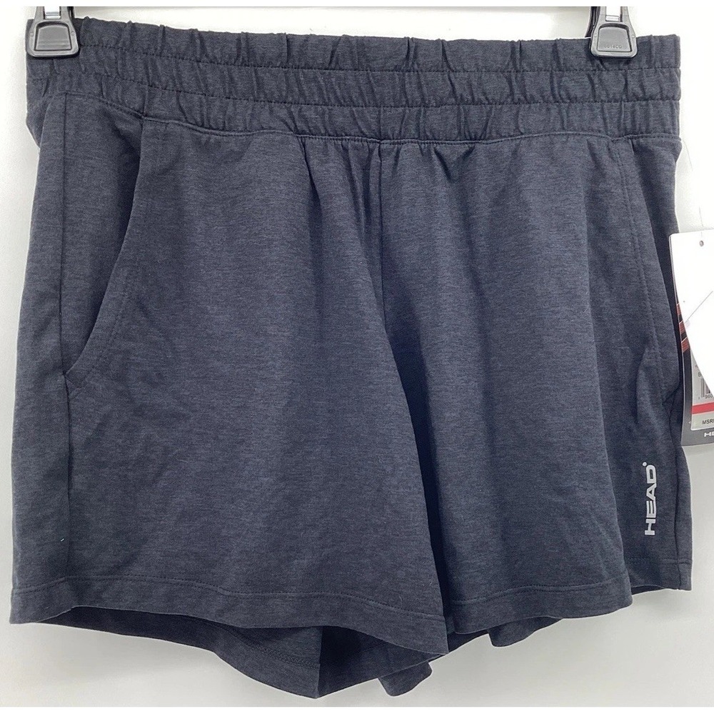 Womens Head Rebound Knit Performance Short Black Heather Size Small